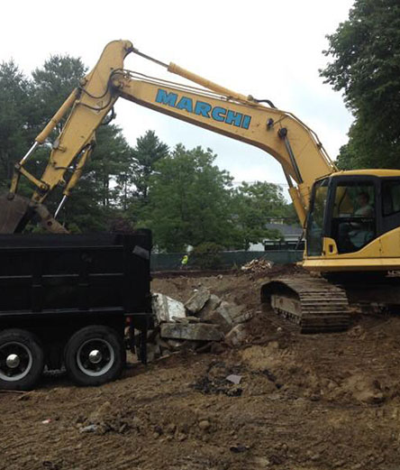 Marchi Paving Excavation Services Chemlsford, MA