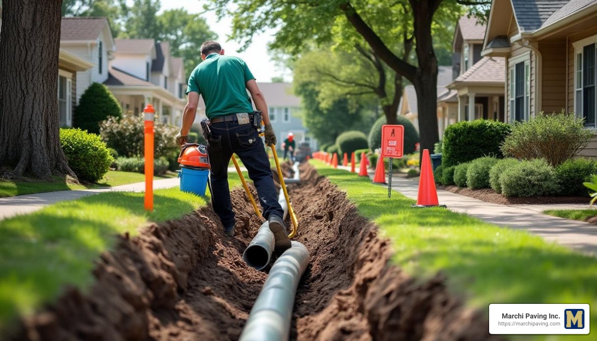 Trenchless Sewer Line Replacement: No Dig, No Mess, No Stress